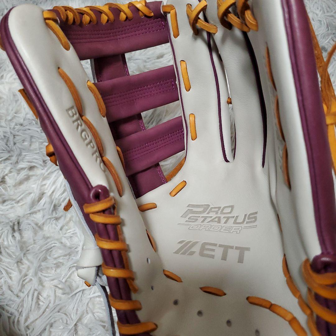 ZETT プロステイタス 軟式 外野手用 オーダー