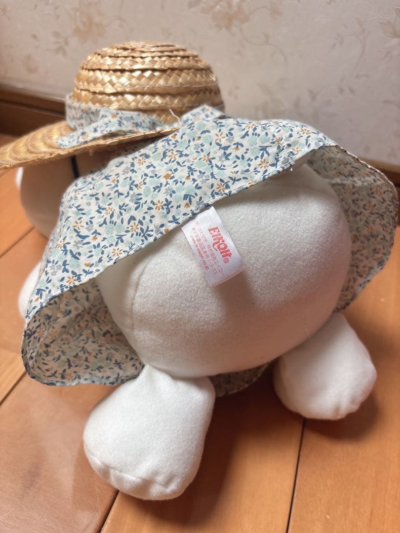 ⭐︎稀少⭐︎ハローキティ ぬいぐるみ 花柄ドレス　麦わら帽子