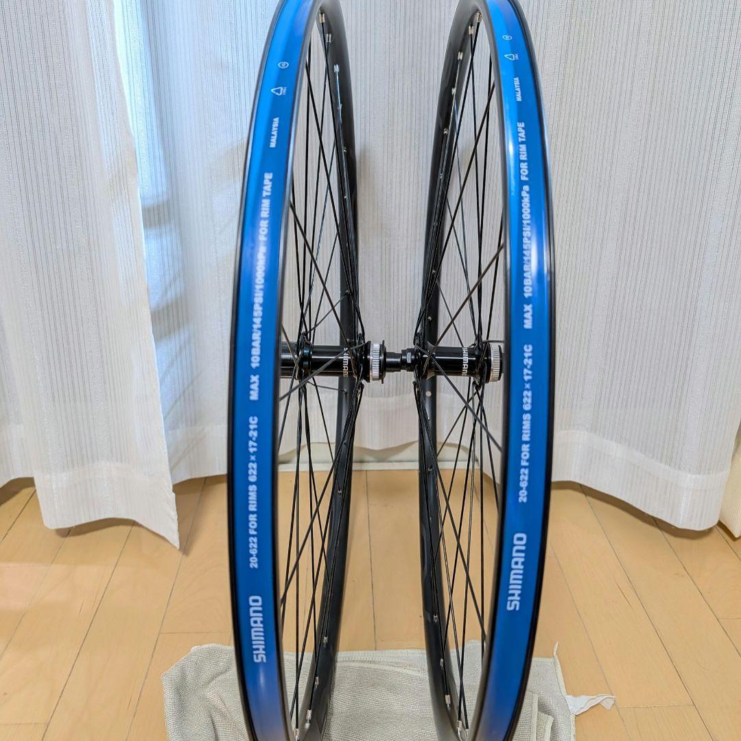 完成車外し未使用★SHIMANOシマノWH-RS171ディスクブレーキ