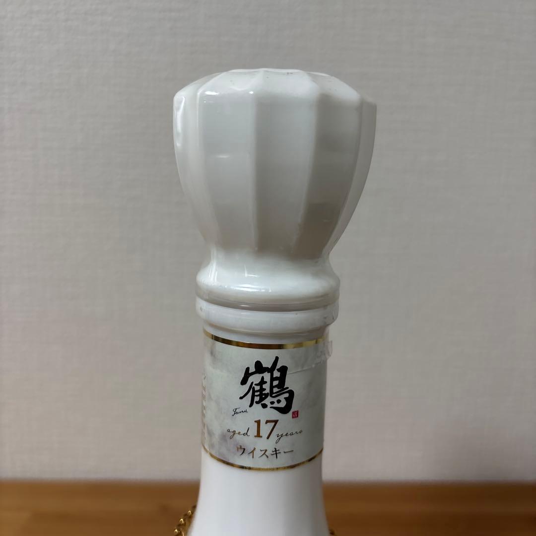 ニッカウイスキー　鶴17年　陶器ボトル　終売品　未開封