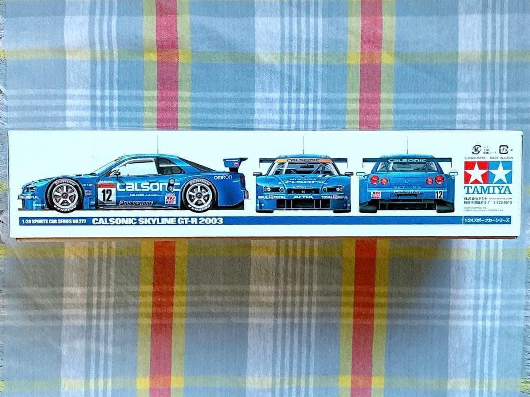 タミヤ 1/24 カルソニック R34 GT-R 03 w/カルトグラフデカール