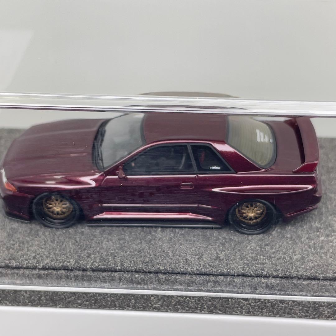ミニカー ZONZO STUDIO 1/64 R32 LIC MAROON