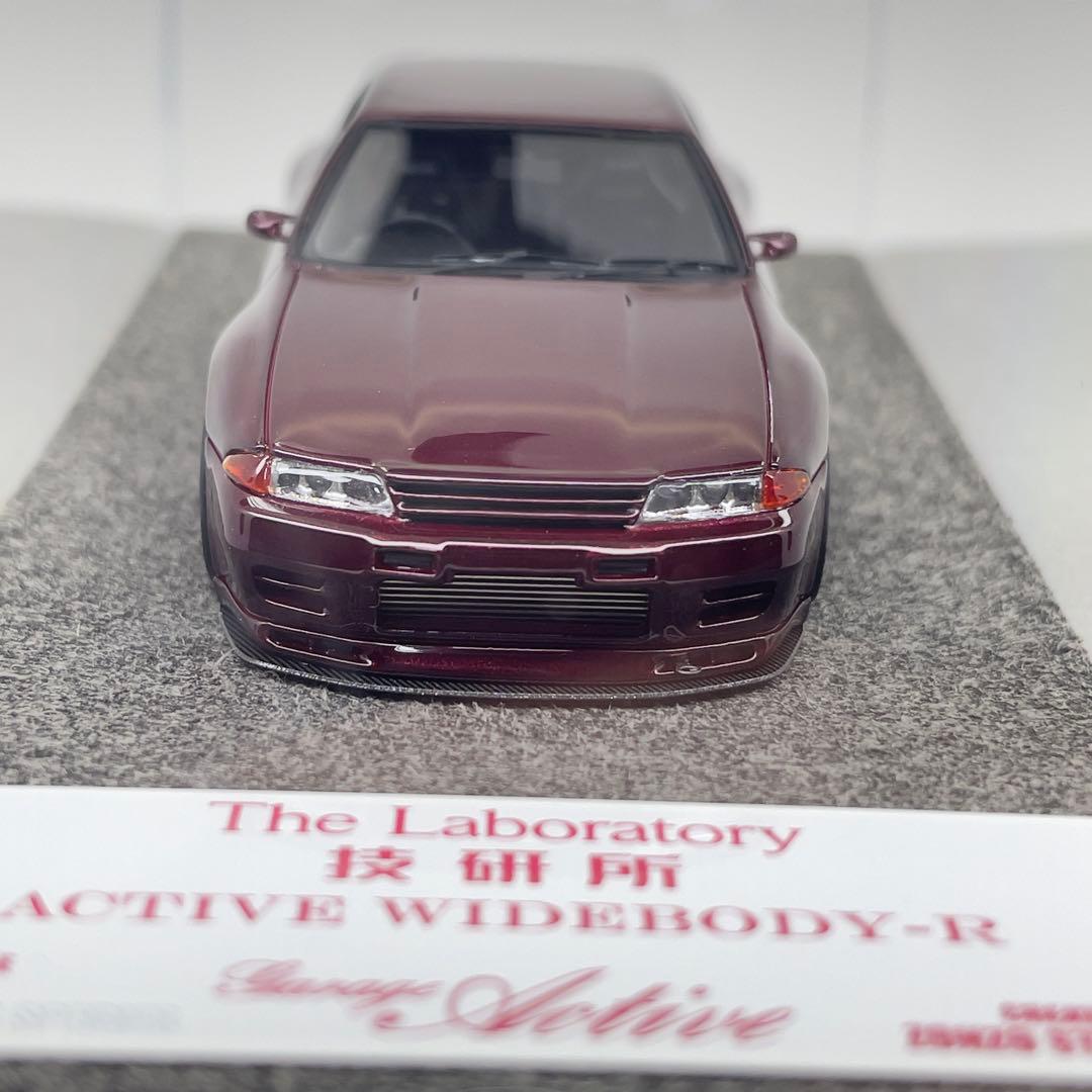 ミニカー ZONZO STUDIO 1/64 R32 LIC MAROON