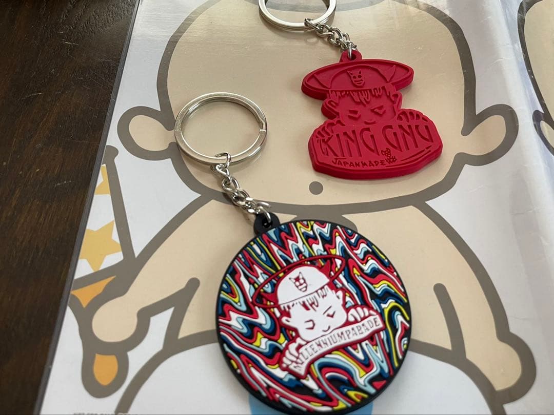King Gnuヌーミレパーク(仮)ガチャキーホルダー スランバーランド ミレパ