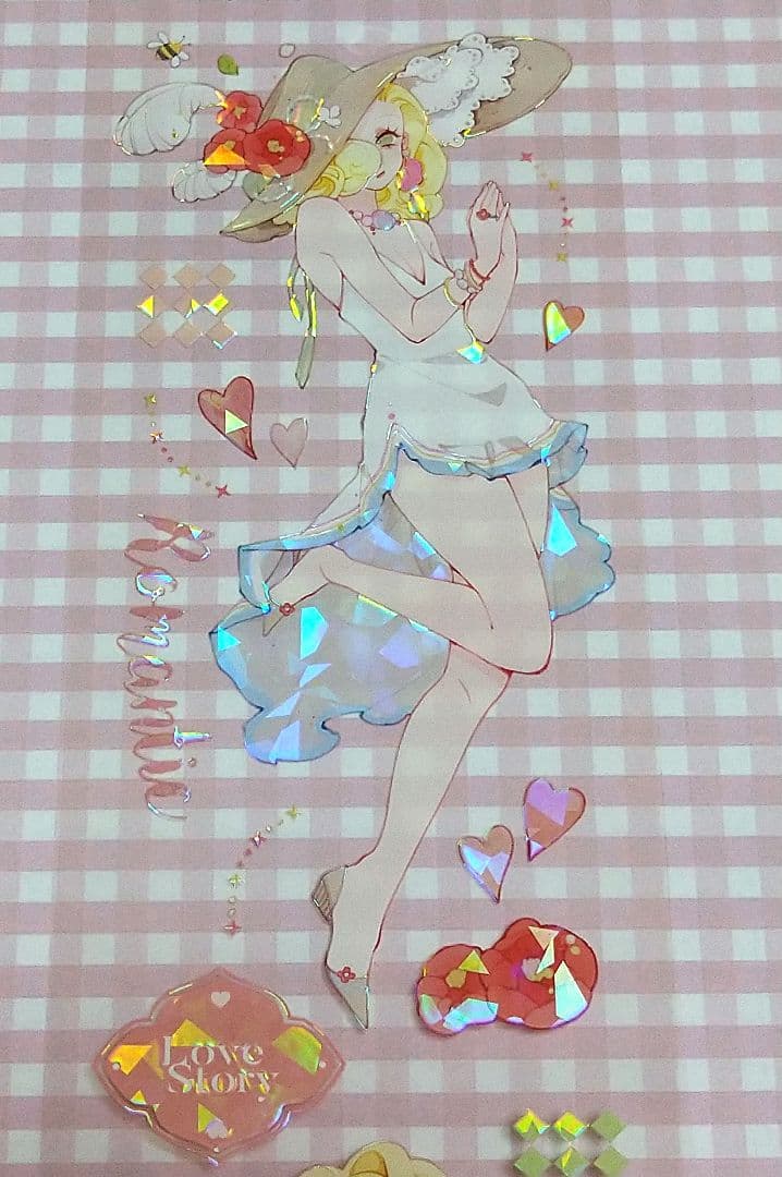 J1100＃辛妮庄园(贝壳光)柠檬树切り売り海外人物マステ女の子