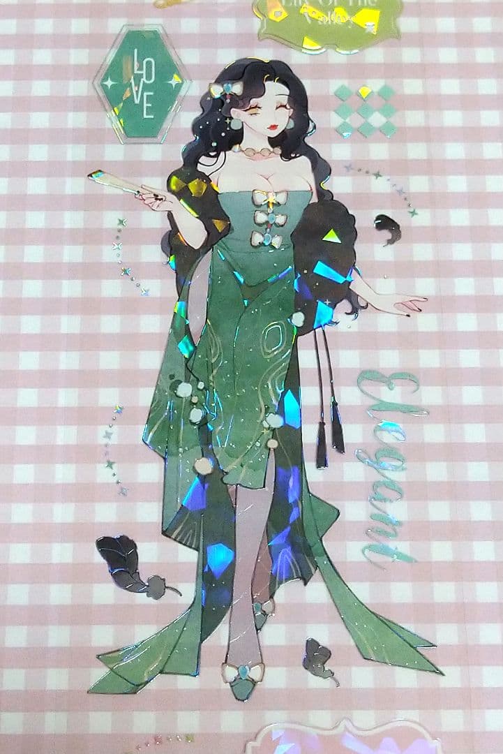 J1100＃辛妮庄园(贝壳光)柠檬树切り売り海外人物マステ女の子