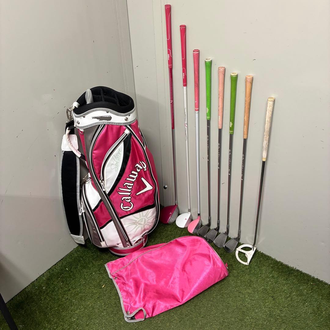 レディースゴルフクラブセット【Callaway】【Wilson】【Tiara】★