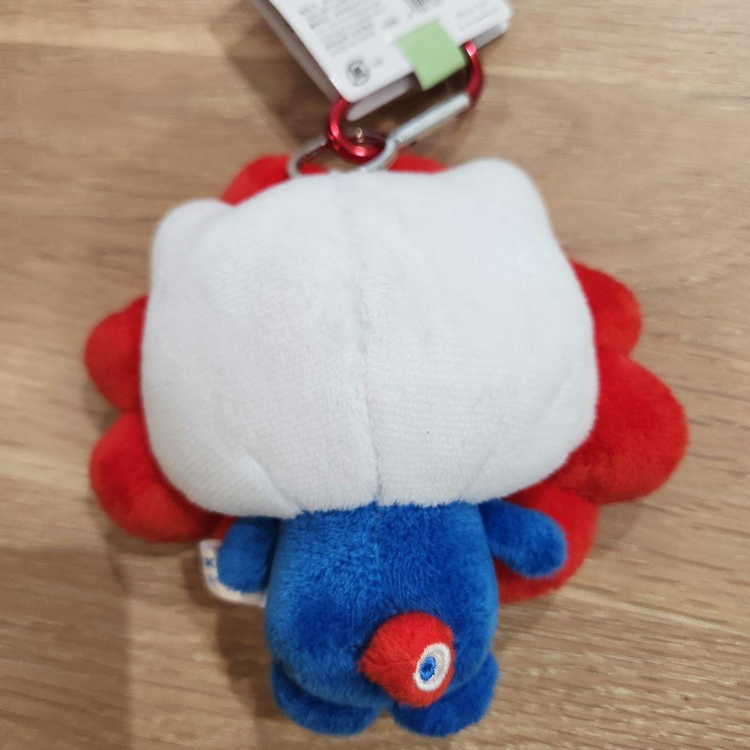 最終値下げ！大阪万博公式グッズミャクミャクキティ　カラビナ付きキーホルダー