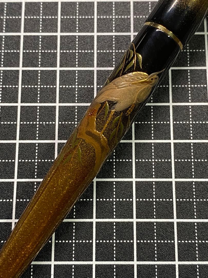 PILOT 國光会　三日月と鷺　万年筆　字幅Script