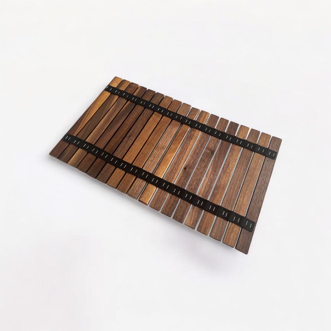 フィールドラックウォールナットロール天板