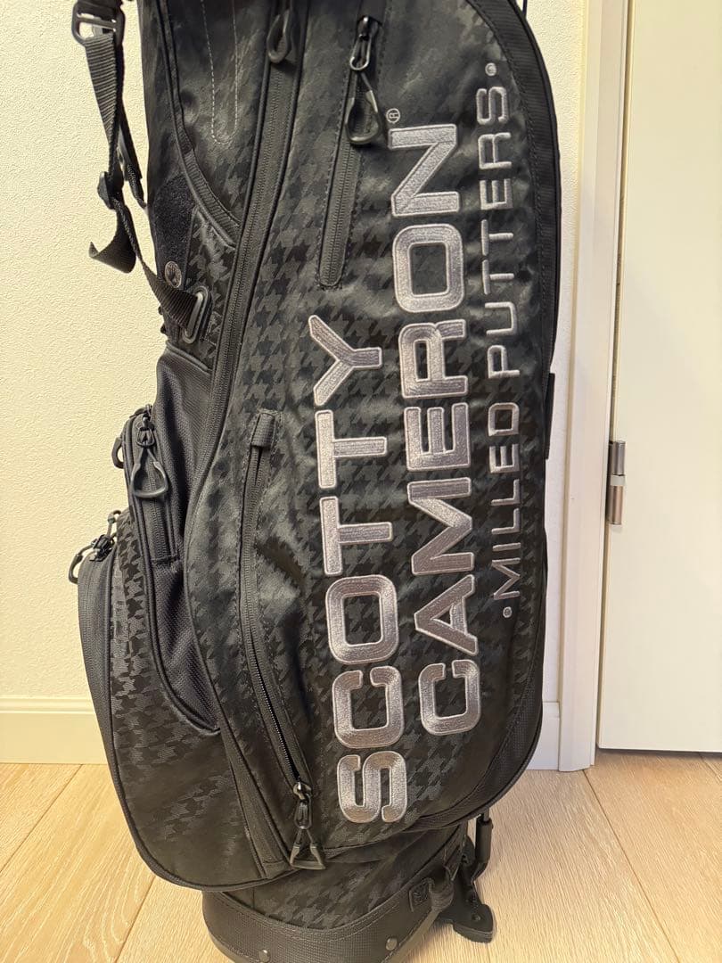 スコッティキャメロン　キャディバッグ スタンド付き　ブラック