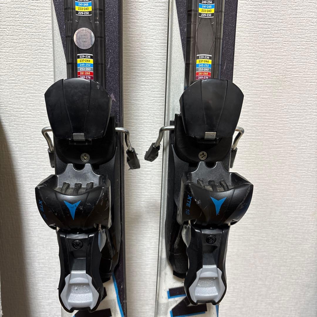 ATOMIC 173cm スキー板 工具不要　LEKI 120cmストック