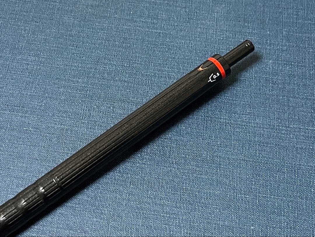 筆記具 rotting executive black graphite