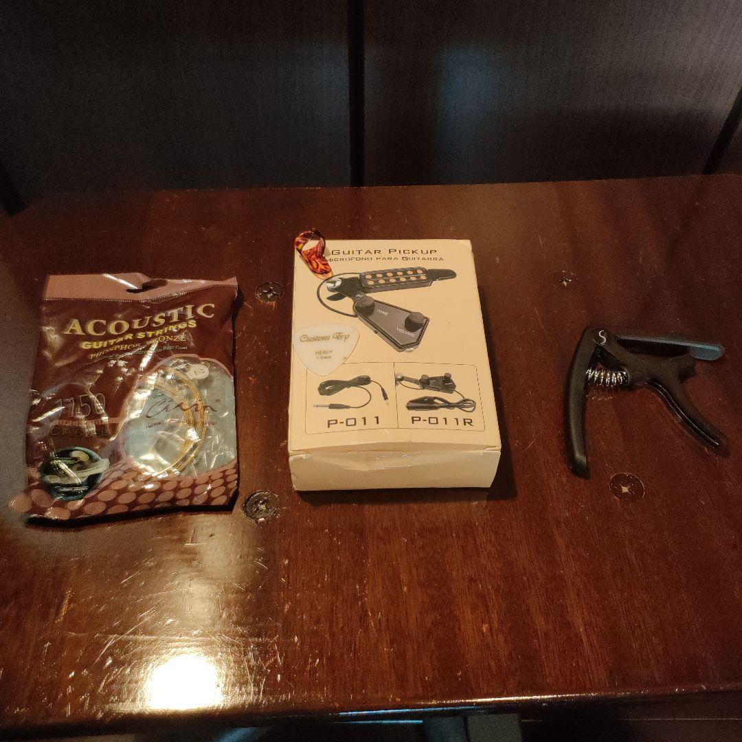 ⭐️YAMAHAアコースティックギター•ハードケース•サラウンドピックアップ付き