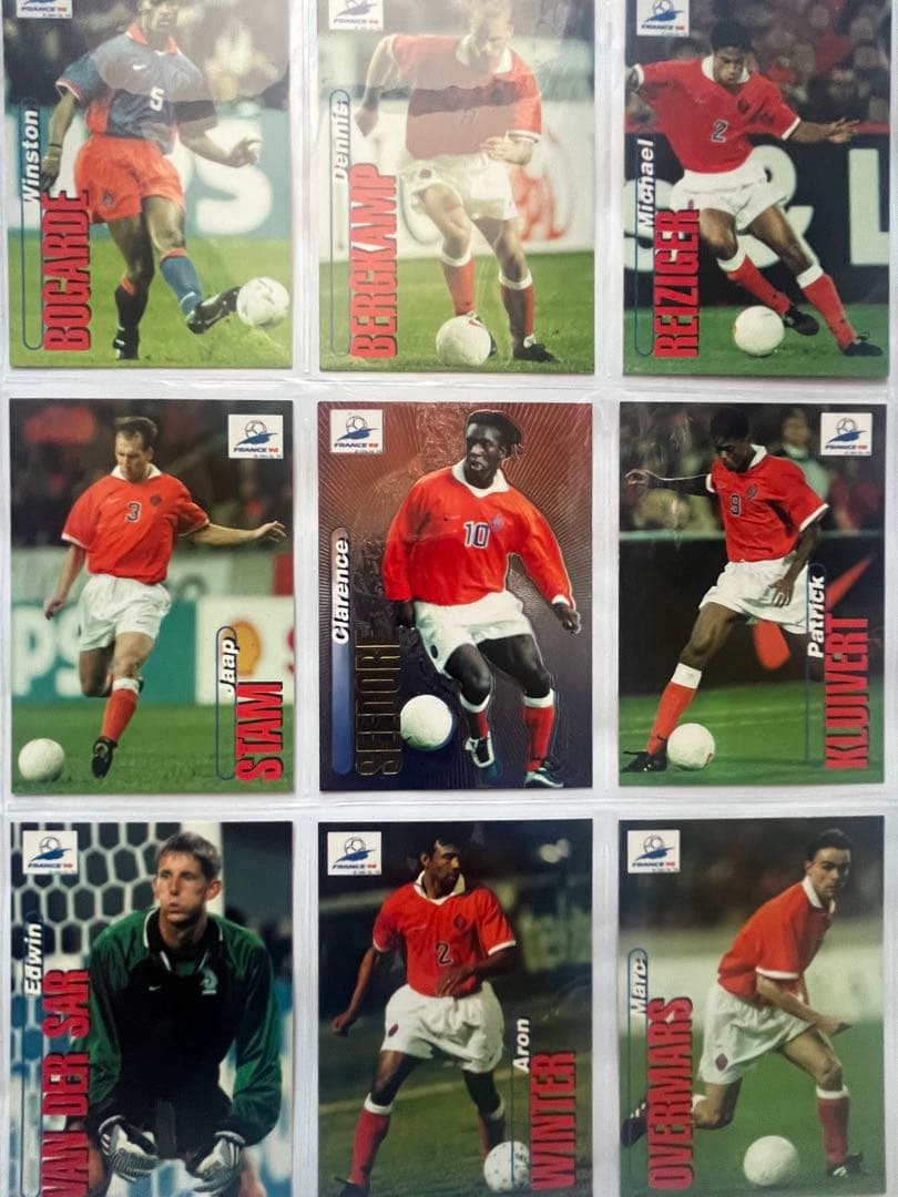 フランスワールドカップ1998カード81枚