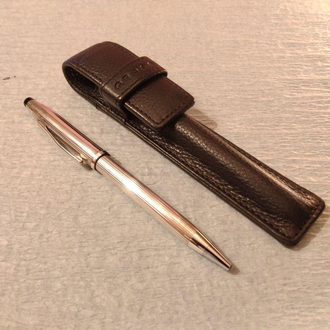 セール　純銀　クロスCentury2 ボールペン 925　ケース付き