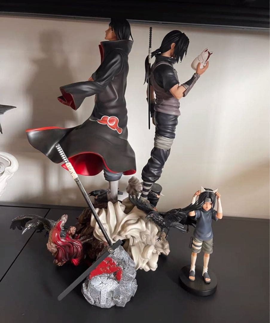 NARUTO ナルト うちはサスケ うちはイタチ ガレージキット スタチュー③