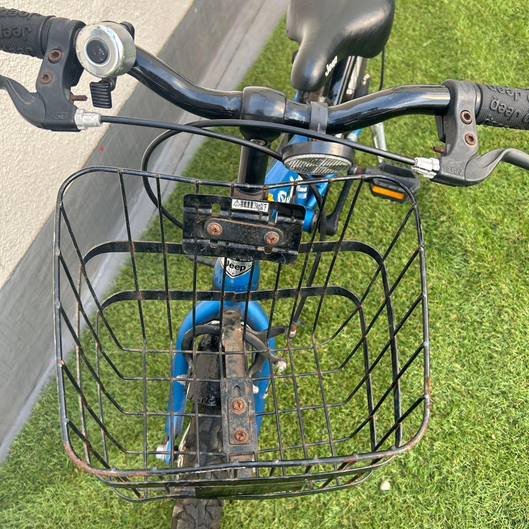 ★JEEP★子供用自転車 青 ※東京品川区引き取り希望※