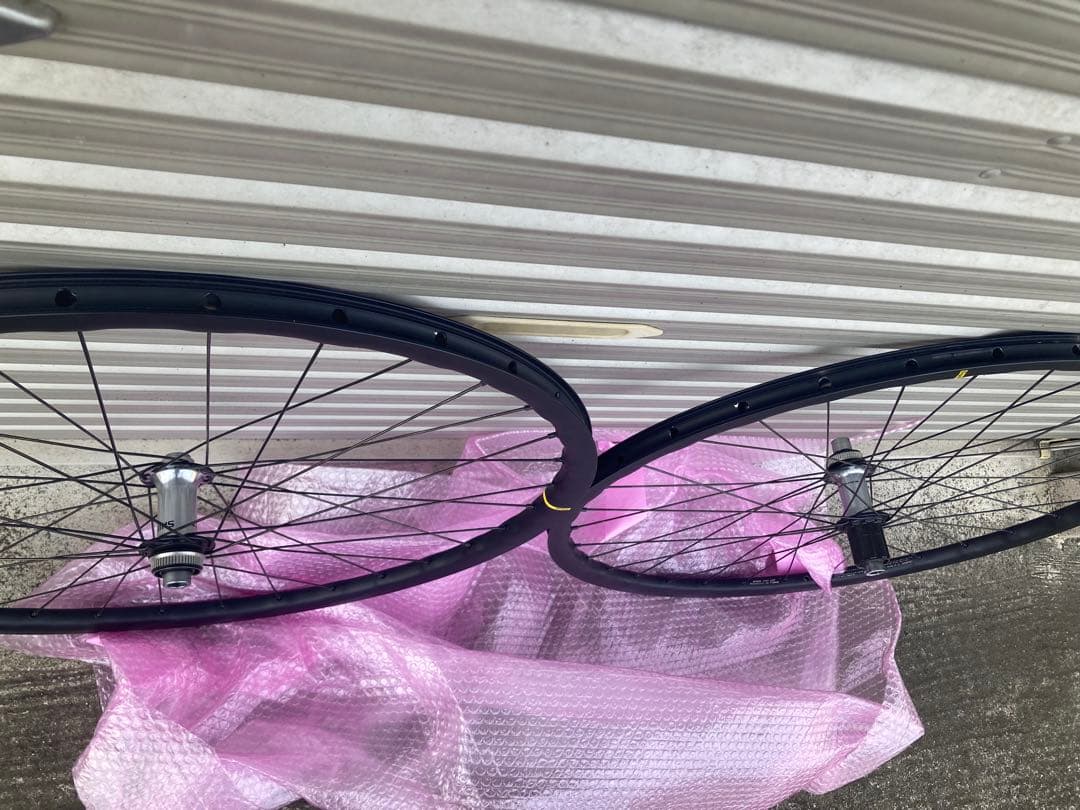 mavic open pro ust 手組みホイール　700c グラベルロード