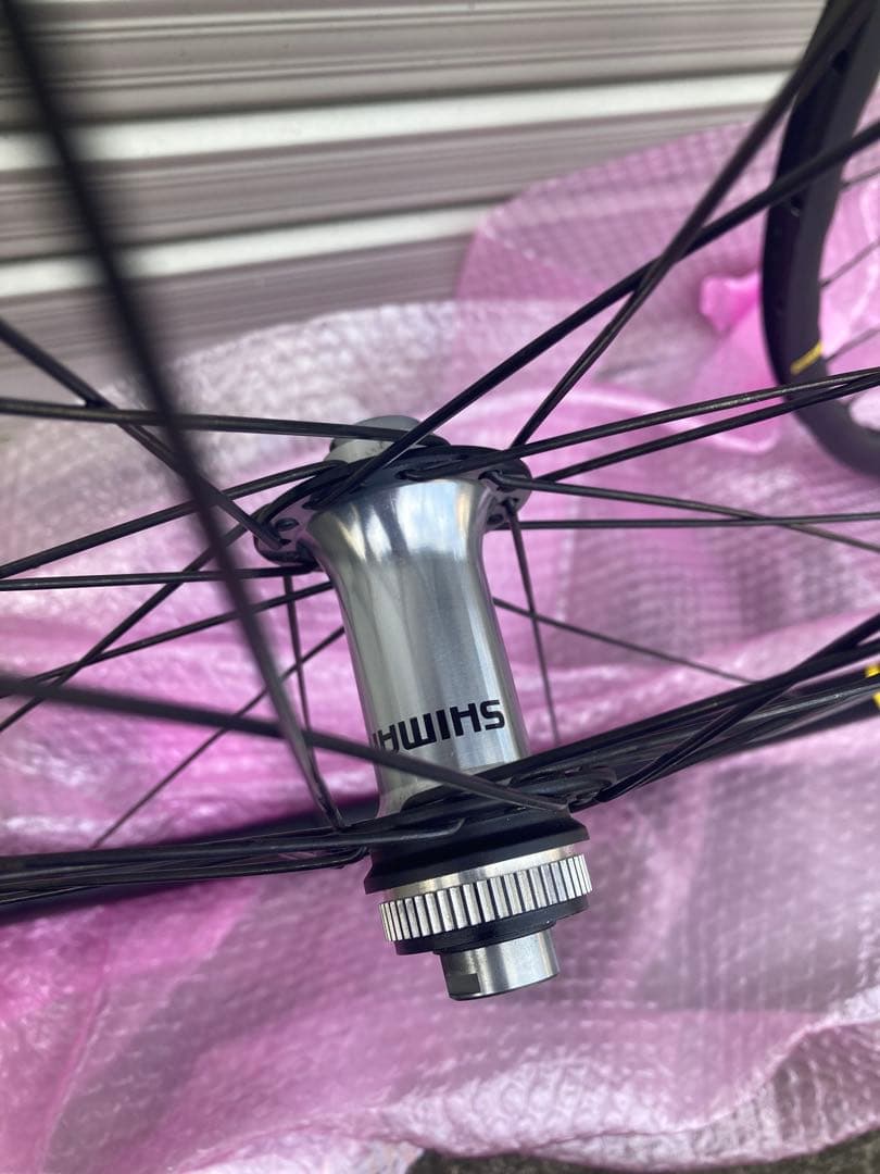 mavic open pro ust 手組みホイール　700c グラベルロード