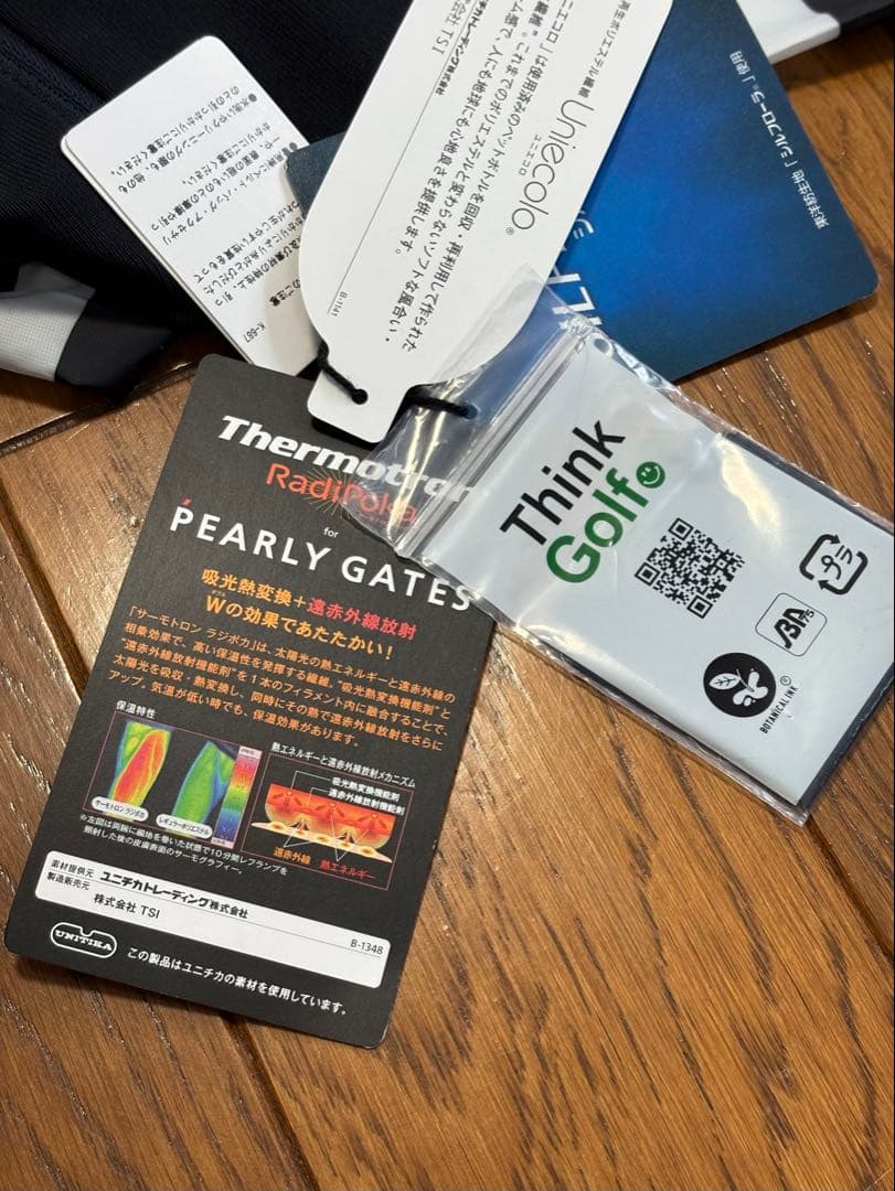 新品！タグ付！PEARLYGATES ツインスニード　ジャケットネイビーサイズ4