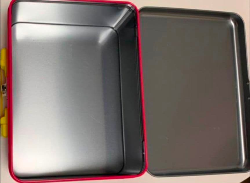 美品♡お菓子コンテナボックス　たべっ子どうぶつ　水族館　トランク缶　２点セット⑥