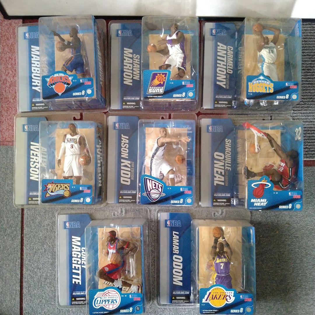 NBA　マクファーレン　シリーズ　8　　8体セット　コンプリート