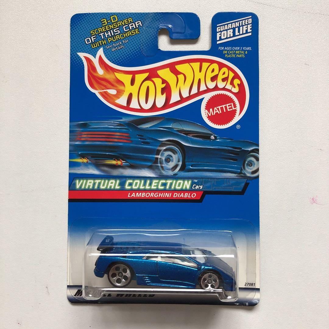 ホットウィール　ランボルギーニ　Ｖ１２モデル　４台セット　未開封品