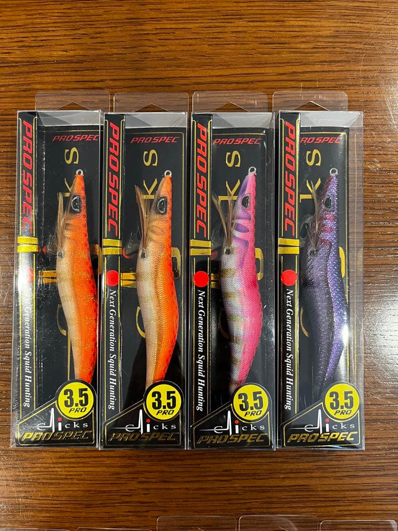 クロノ　PRO SPEC 3.5インチエギ 9色セット（限定色アリ）