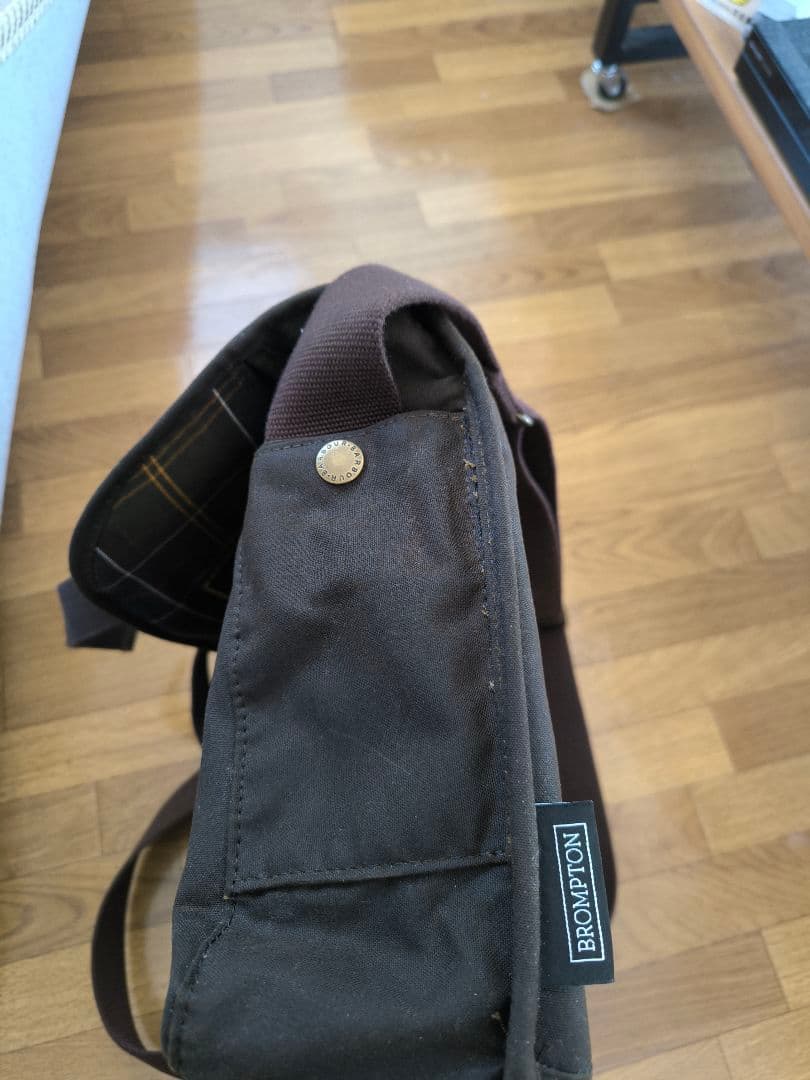 ブロンプトン　バブアー　BROMPTON Barbour 限定コラボバッグ