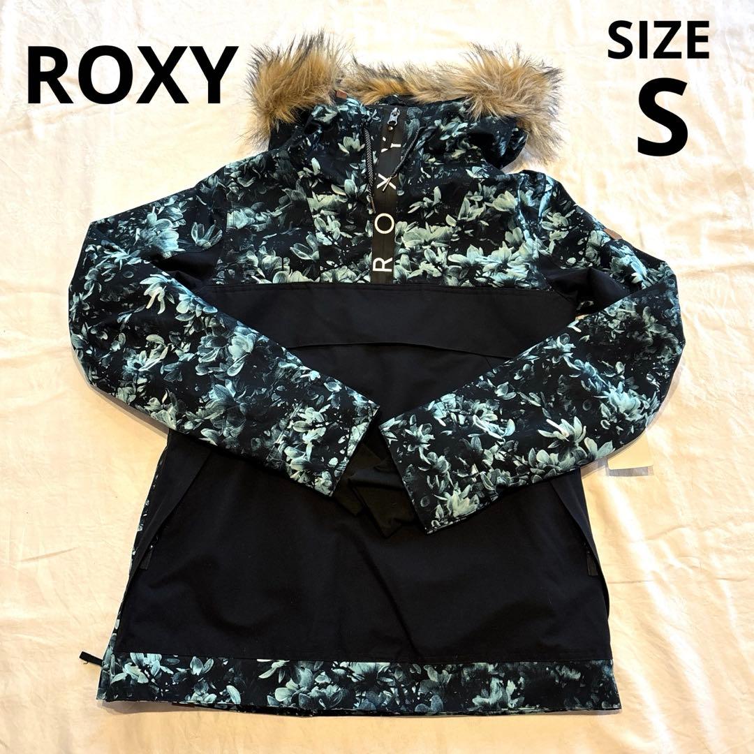新品未使用　ROXY ファー付きスノーボードウェア　スキー　スノーウェア