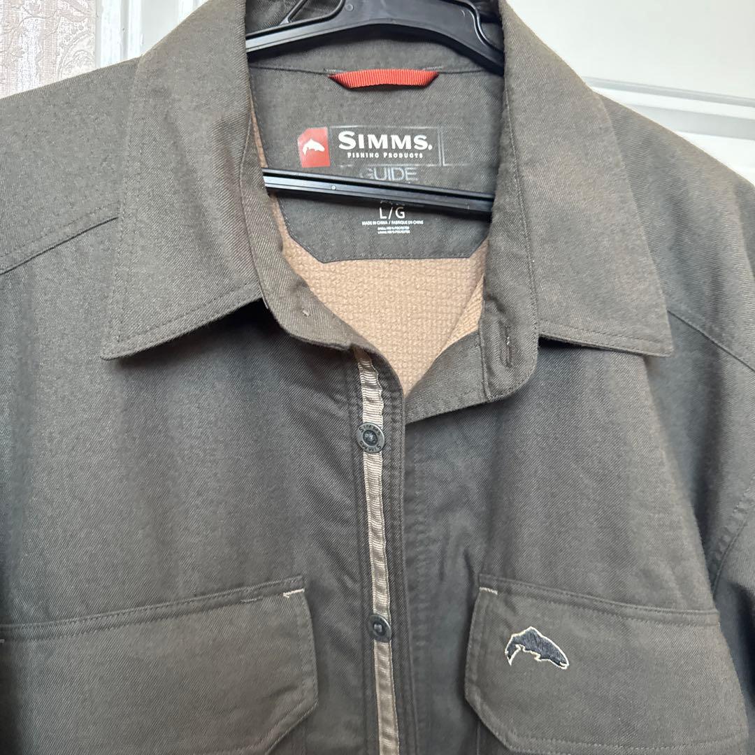 シムス simms ガイドシャツ　Lサイズ