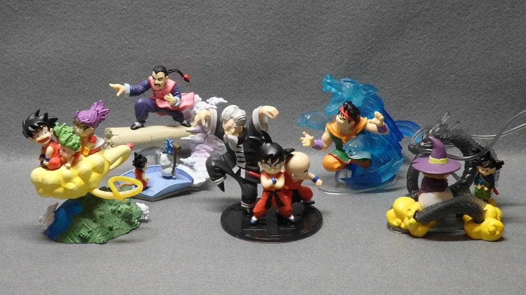 ドラゴンボール イマジネイションフィギュア ガシャポン アラレ 占いババ 桃白白