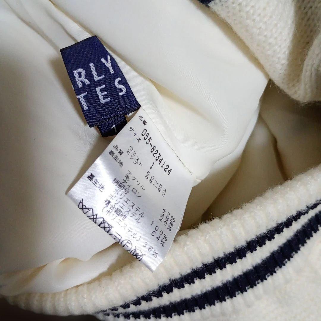 パーリーゲイツ星柄スカートとニットセーター