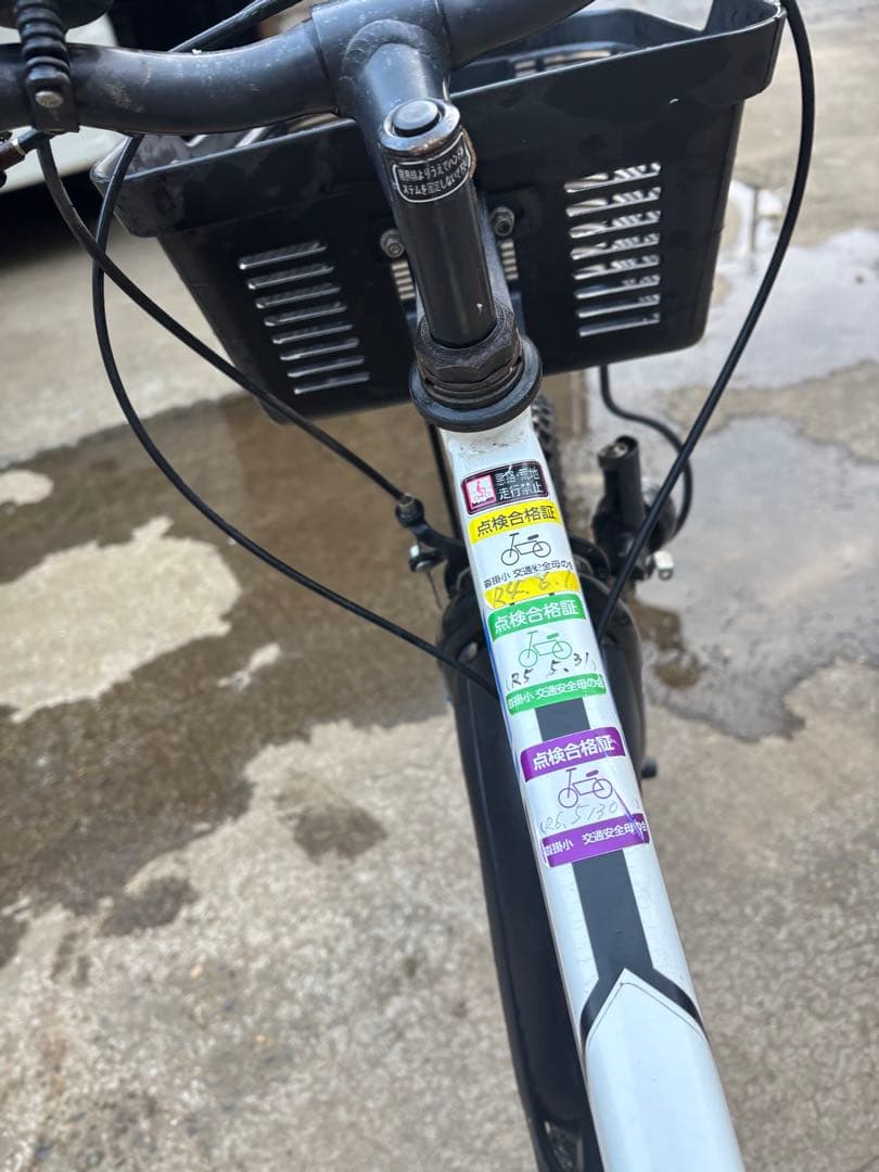 GOSPORT ジュニアスポーツ自転車 ホワイト/ブルー　26インチ