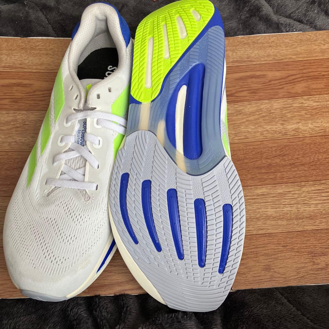 adidas Supernova 260mm ホワイト/グリーン/ブルー