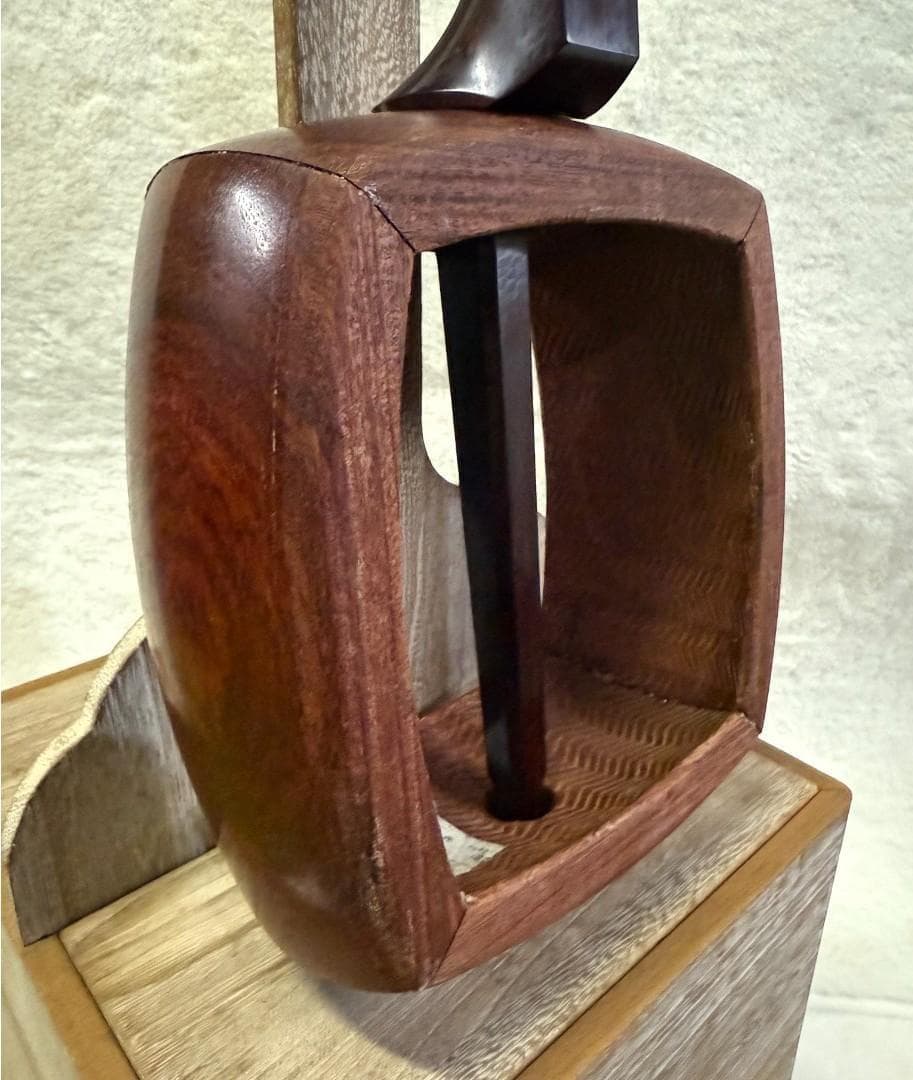 三味線 中古品 紅木 花梨 綾杉胴 ８０年代 ケース付き 本体