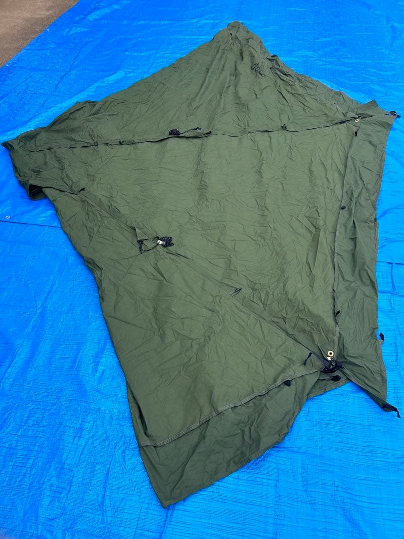 【美品】DOD ムシャテント T1-819 カーキ