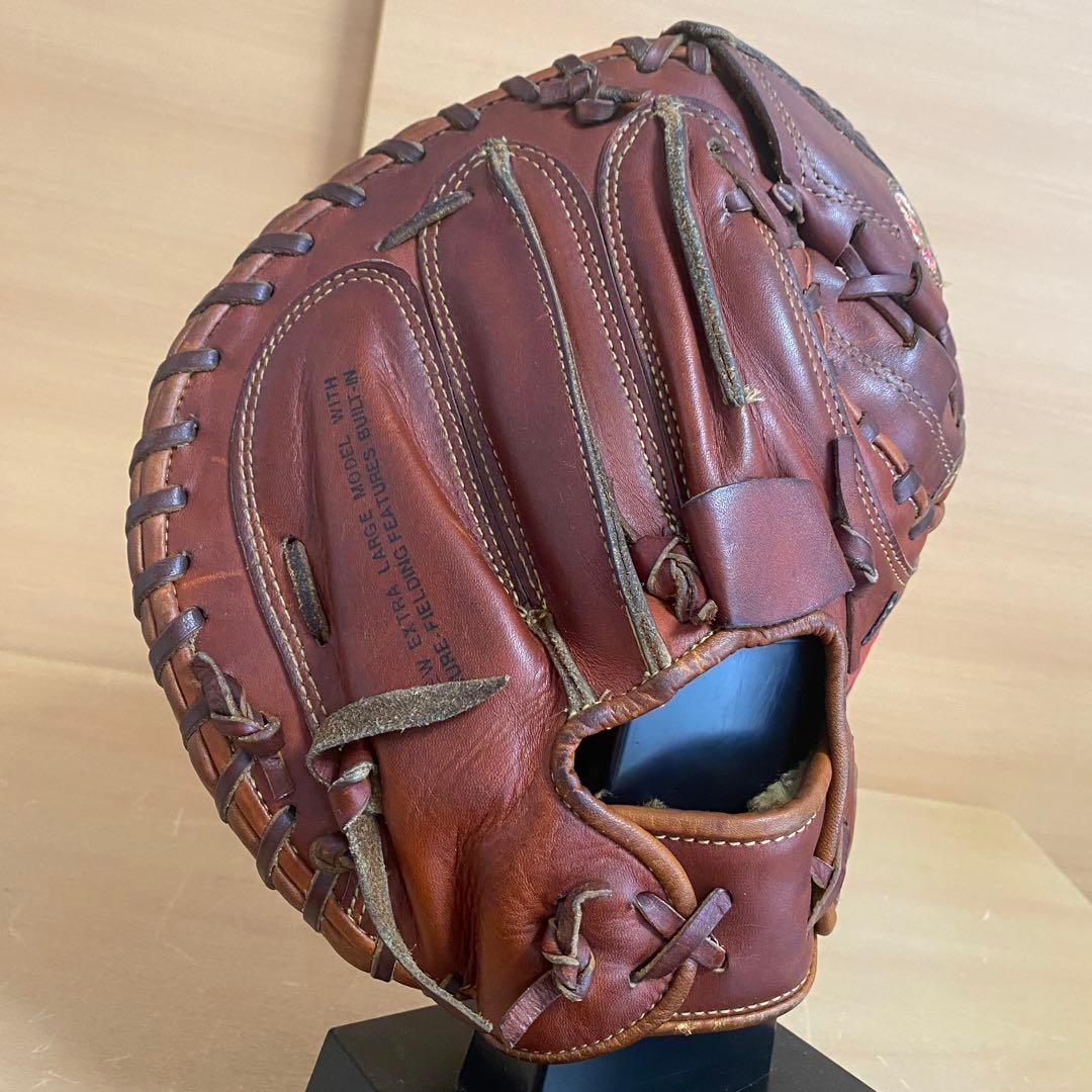 ミズノ ライトフレックス ワールドウィン 赤カップ 硬式用 キャッチャーミット