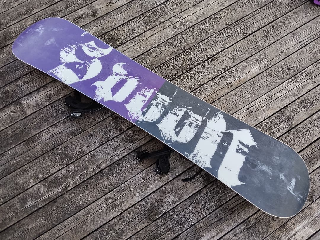 ジュニアスノーボード3点セット SPOON 135 ビン BOAブーツ 23.5