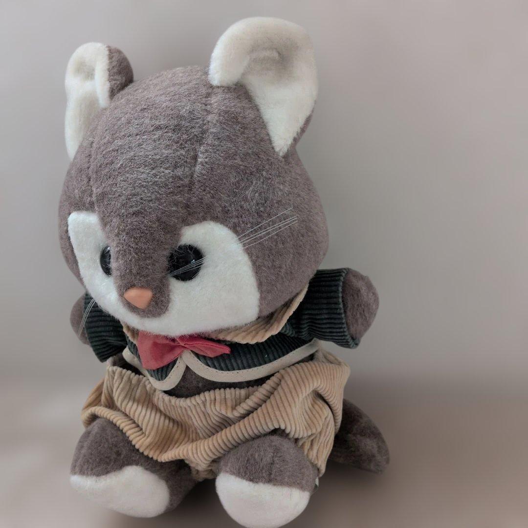 ファースト社　レトロ　ビンテージ　ぬいぐるみ　ねずみ　ヤマネズミ