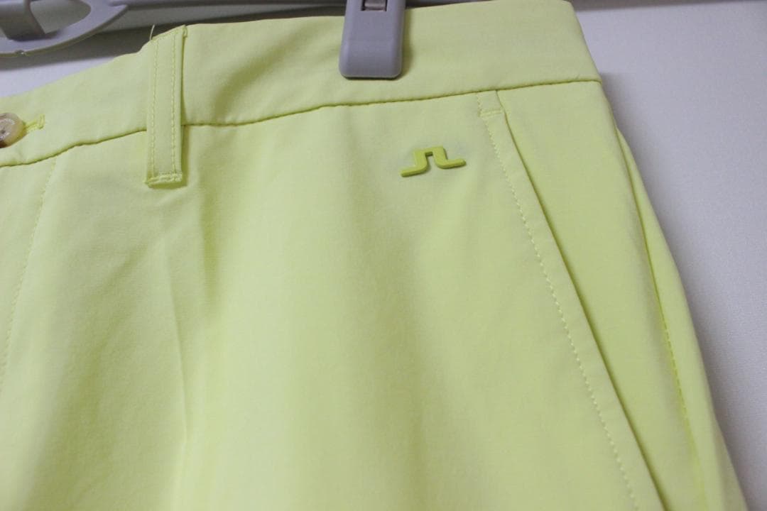 未使用品❗️J.LINDEBERG ストレッチ パンツ◆32インチ◆イエロー◆