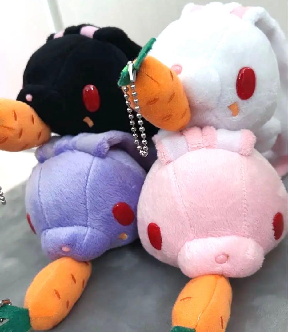 汎用うさぎ 食い意地マスコット