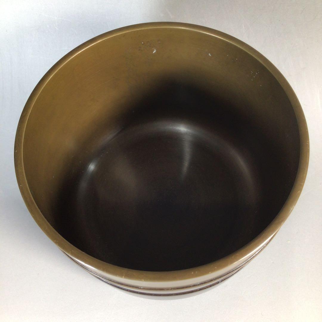 Ｎ８４１　皆具　『角田秀峰造』『唐銅』『水指　建水　蓋置　杓立』　共箱　茶道具