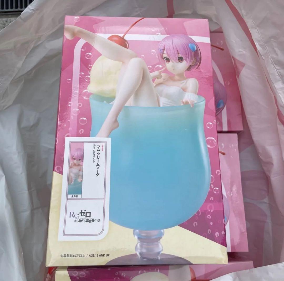 Re:ゼロ レム ラム クリームソーダフィギュア セット5個ずつ