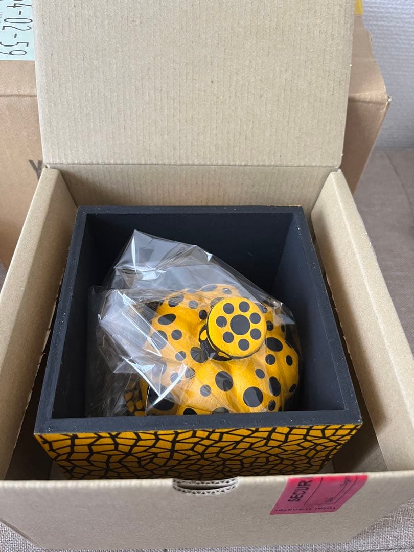 美品 草間彌生 展 かぼちゃ 展示用オブジェ YAYOI KUSAMA