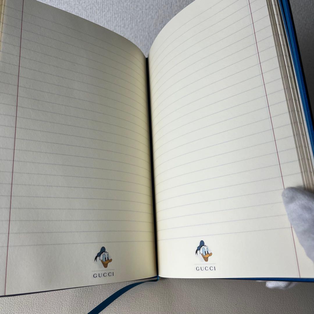 2点セット　新品未使用　GUCCI ノート　鉛筆　ディズニー　ドナルドダック