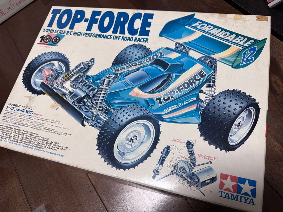 タミヤ　トップフォース 4wd item 58100 ラジコン