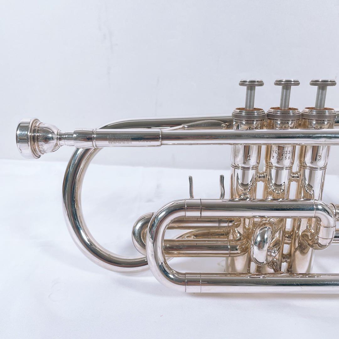 【美品】YAMAHA YCR-3330S シルバーコルネット