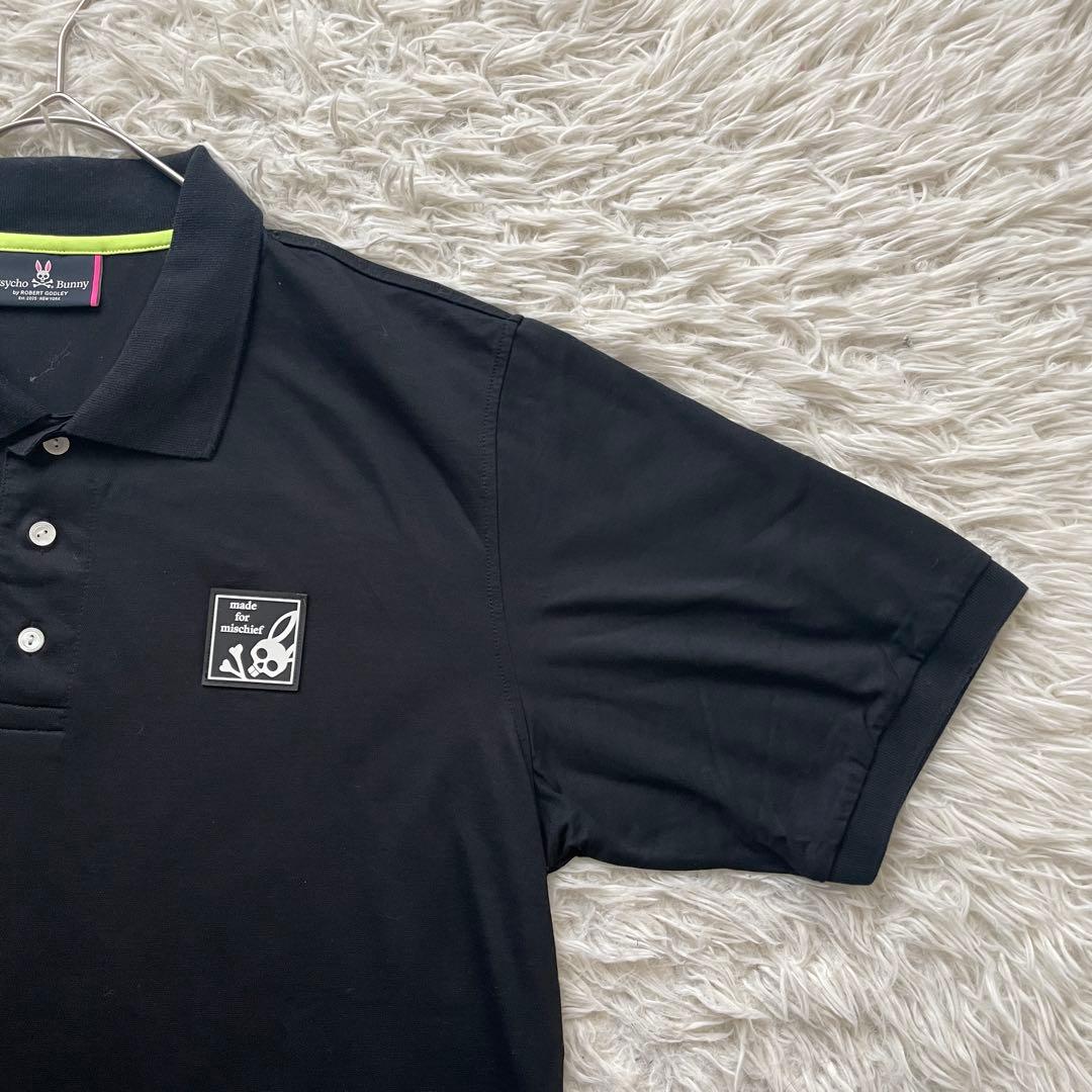 Psycho Bunny 刺繍　半袖　ポロシャツ　洗える　大きいサイズ